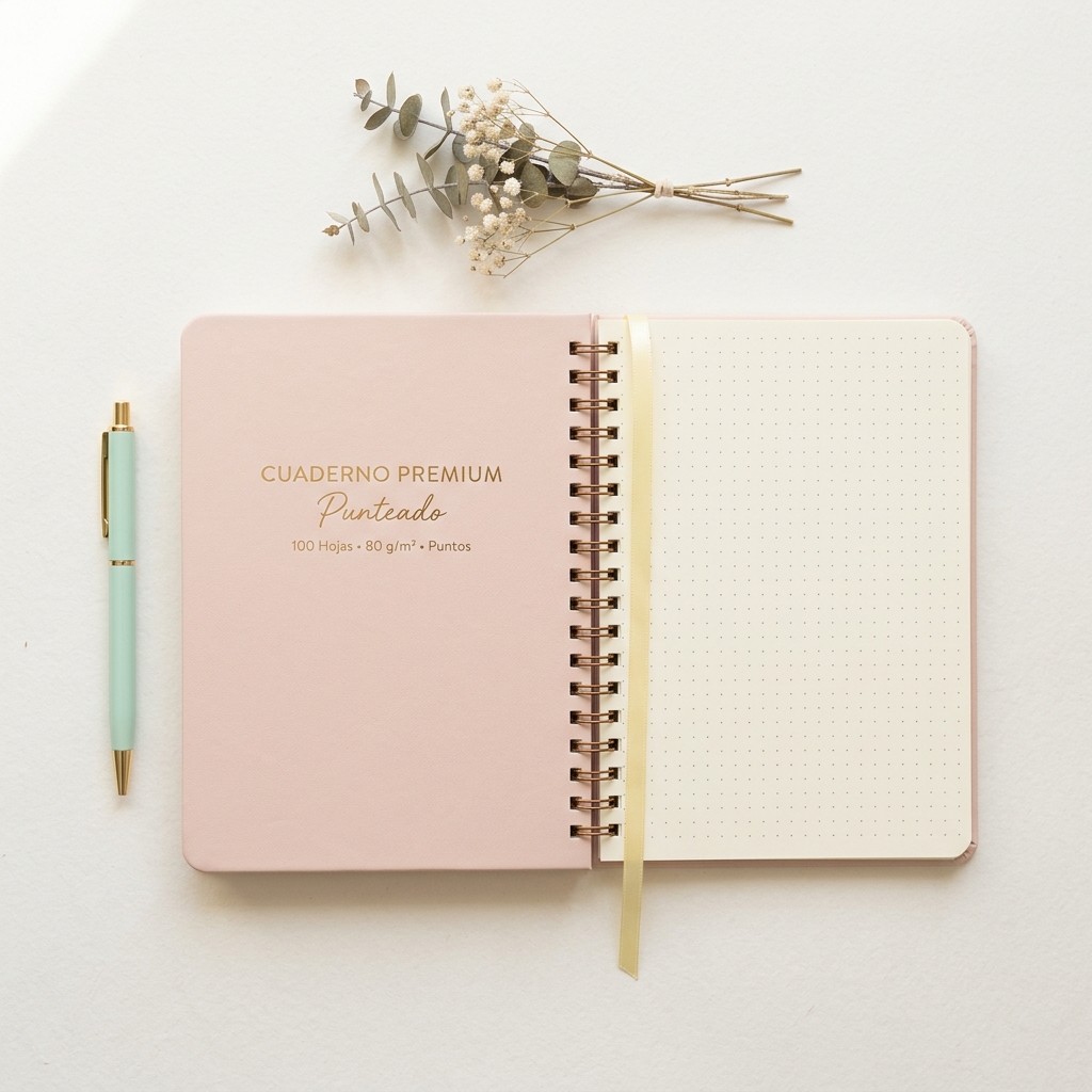 Cuaderno Premium Punteado